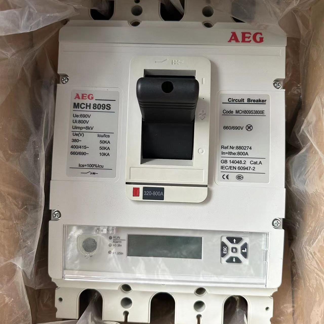 AEG断路器 MCH809S3800E