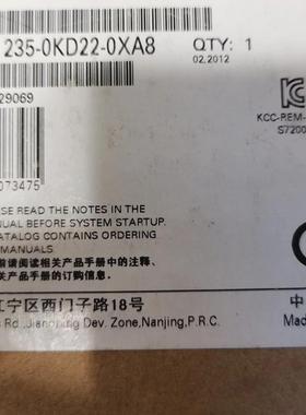 全新未开封 EM235CN扩展模块6ES7235-6ES7