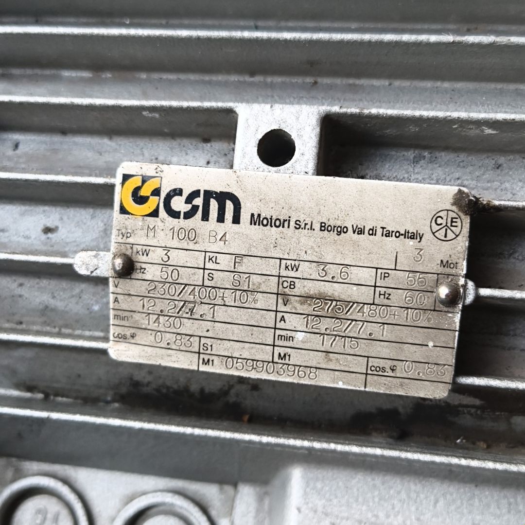 CSM电机M-100-B4 意大利原装进口 3.6千瓦功率