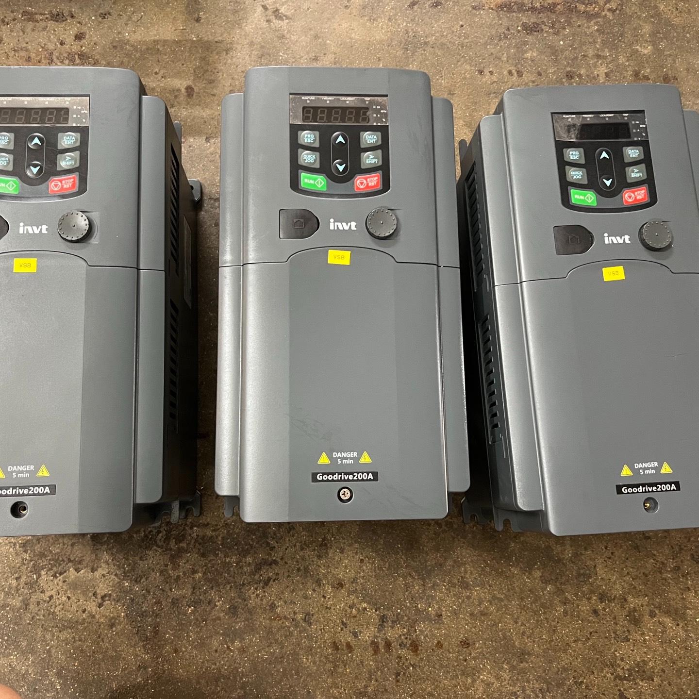 英威腾GD200A变频器7.5KW 实物拍摄 成色9成新 外