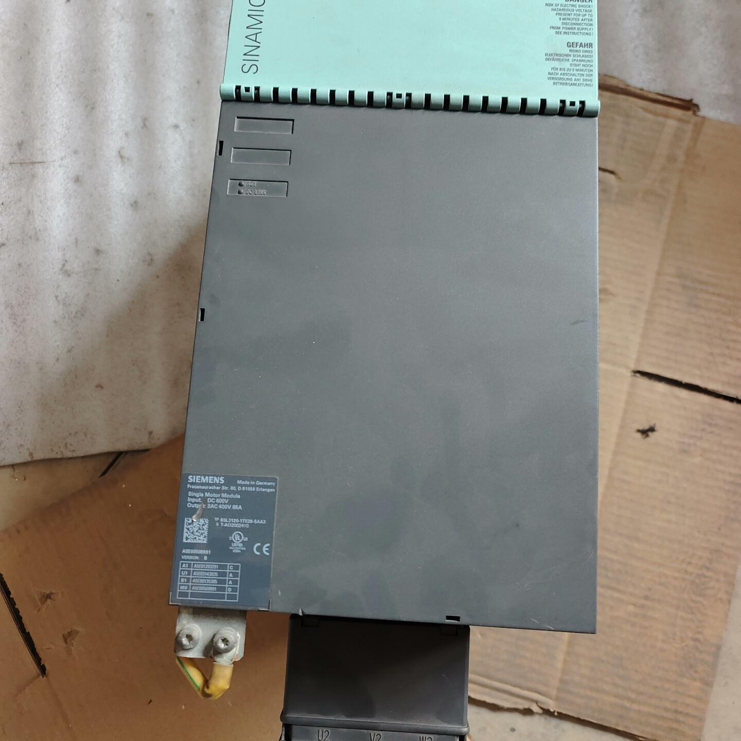 西门子SINAMICS驱动器6SL3120-1TE28-5A