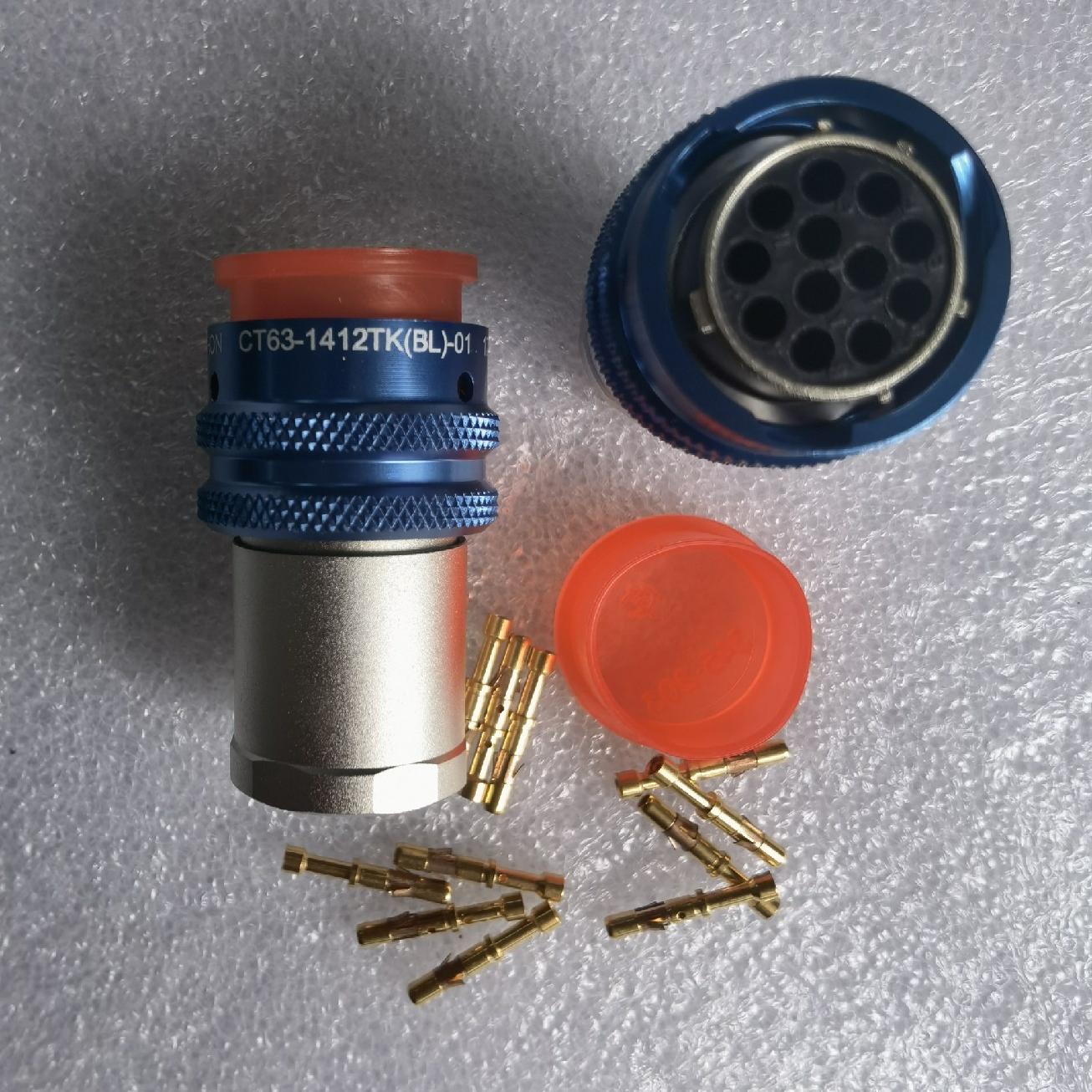 中航光电CT63-1412TK(BL)-01中航光电件