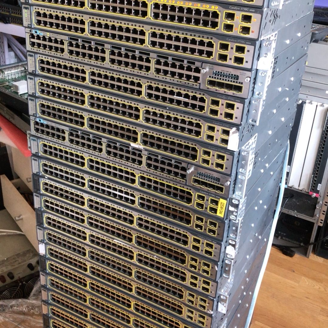 思科WS-C3750G-48TS-S二手 有20台