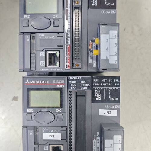 PLC模块L26CPU-BT L6DSPU显示器 拆