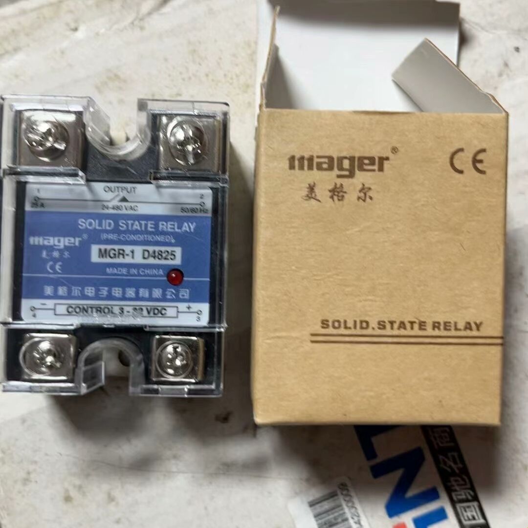单相固态继电器MGR-1 D4825固体SSR模块