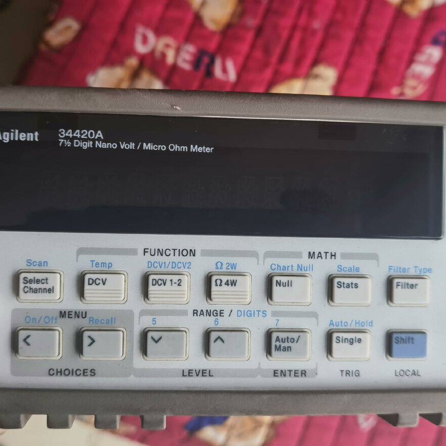 34420A数字万用表 机器无修 品相如图上盖轻微划伤