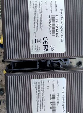 MOⅩA EDS-208台湾工业交换机 拆机件