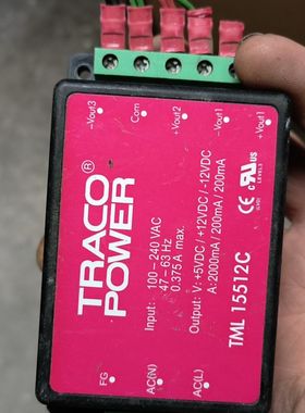 TRACO POWER TML15512C电源模块