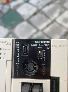 PLC FX3GC-32MT/D 拆机 功能正常 成
