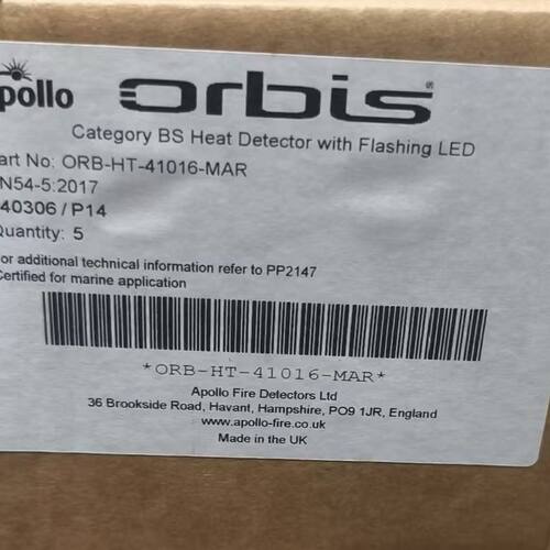 ORB-HT-41016-MAR阿波罗orbis感温探测