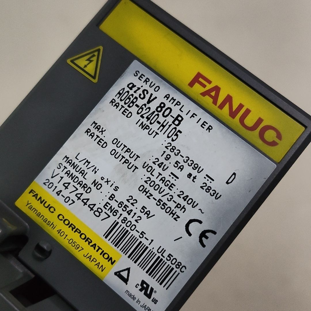 A06B-6240-H105发那科驱动器 成色靓 测试好发货