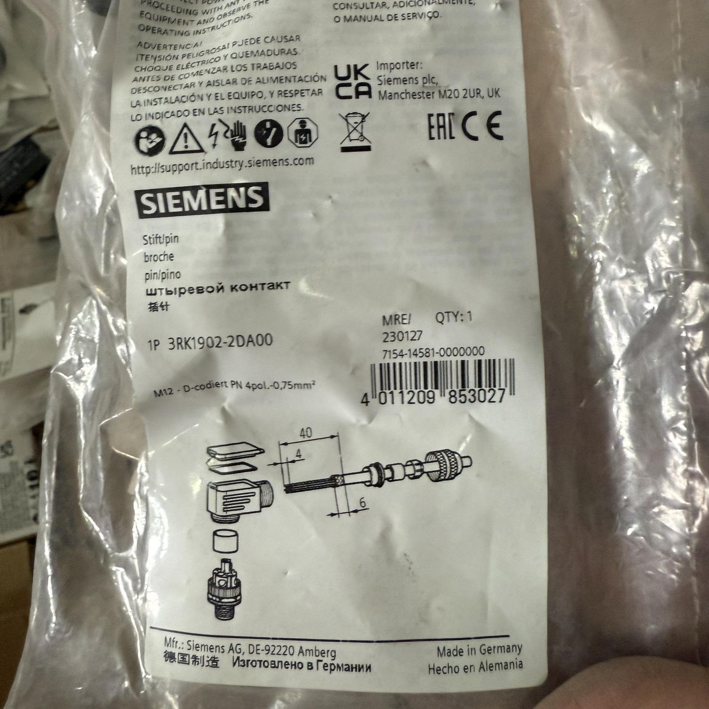 3RK1902-2DA00西门子工业插针