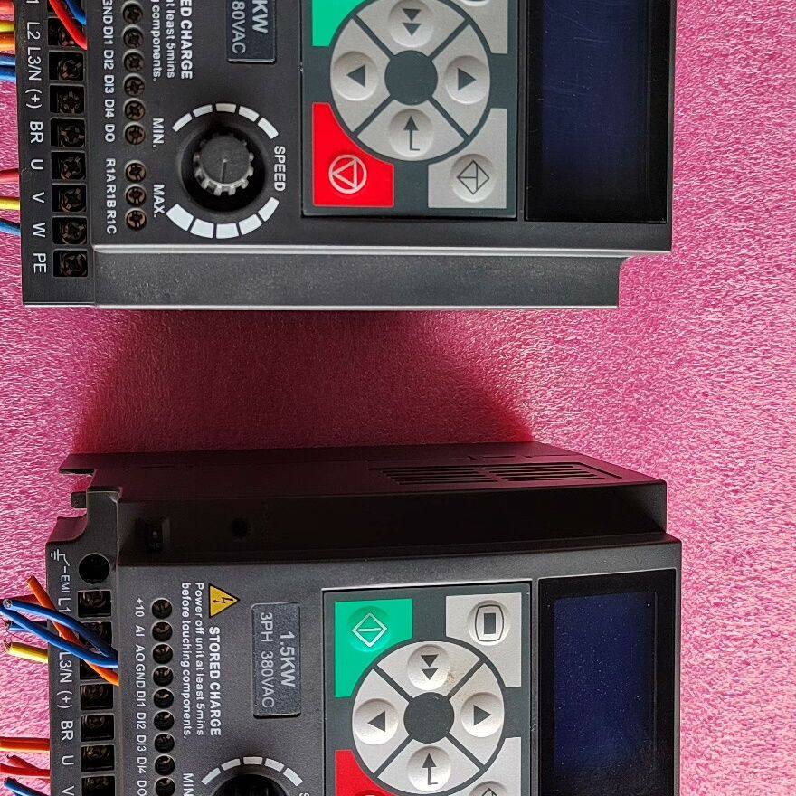 海普蒙特变频器HD09一4T2P2G和4T1P5G各 功