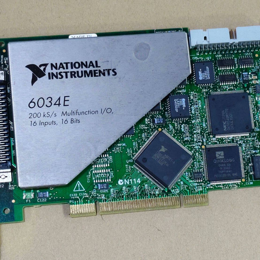 NI PCI-6034E 187578B-01 ASSY18