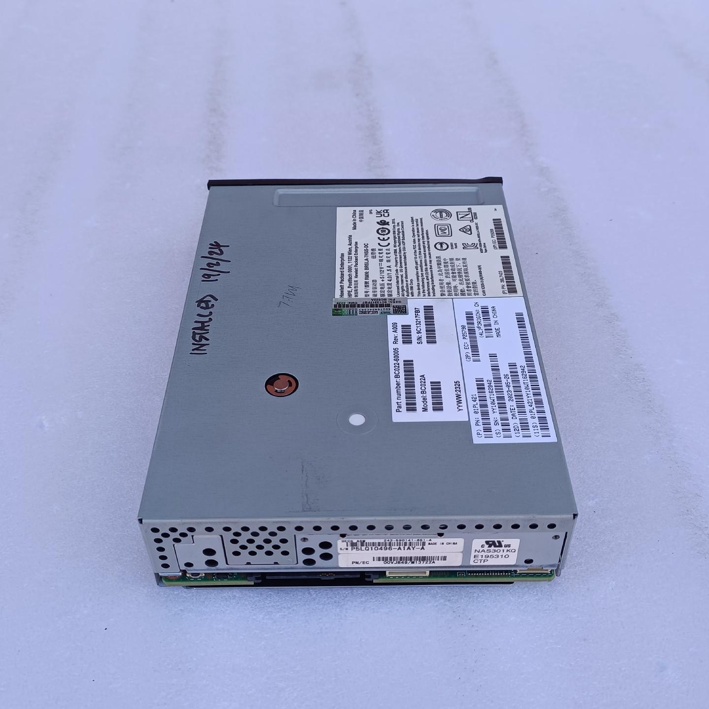 HPE LTO-8 Ultrium 30750 SAS 内置