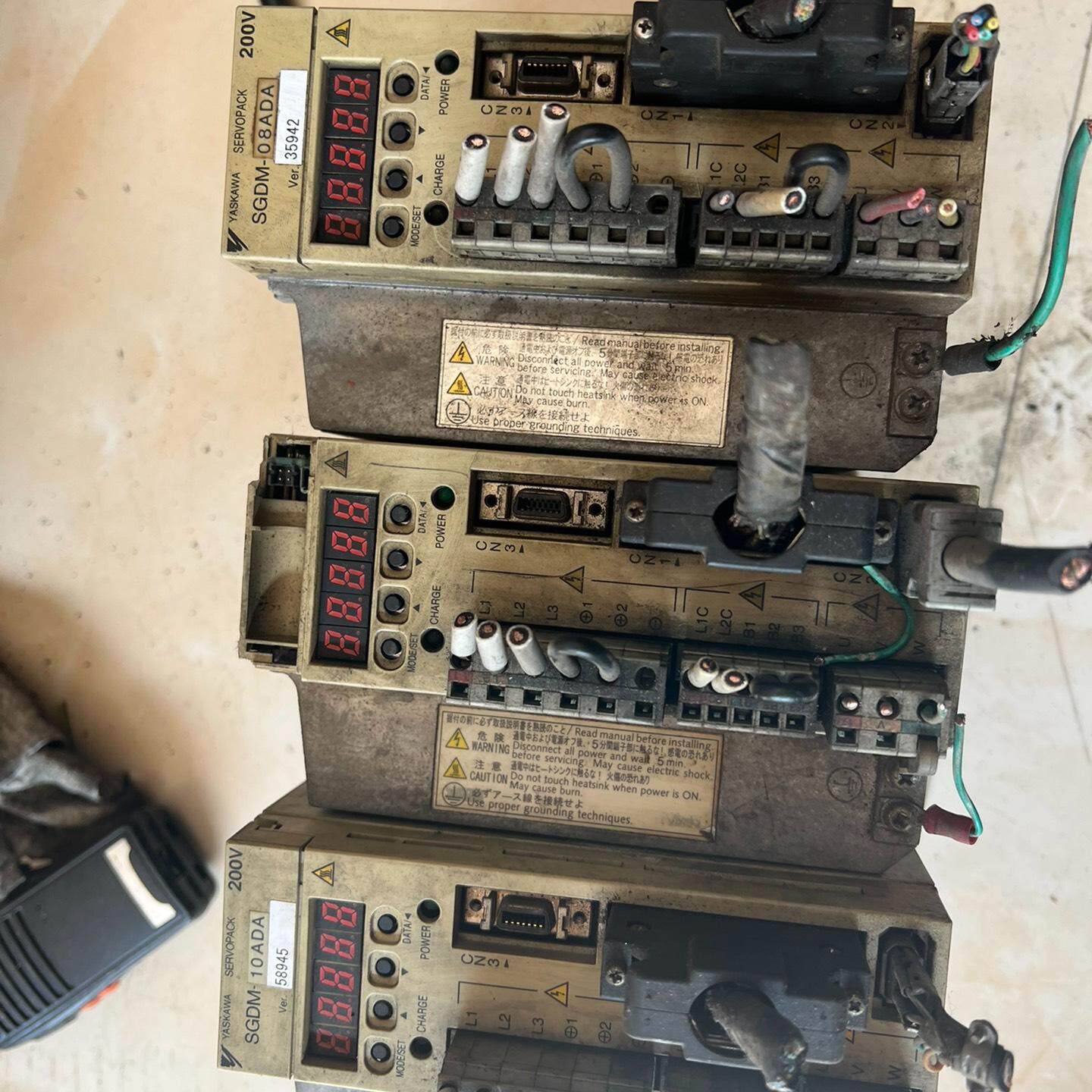 拆机安川伺服驱动器SGDM-08ADA SGDM-10ADA