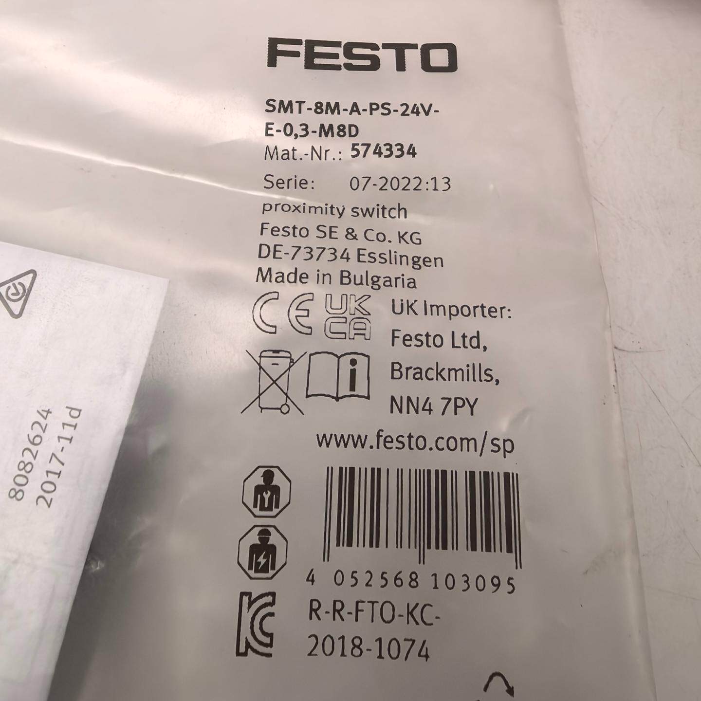 接近开关SMT-8M-A-PS-24V-E-0