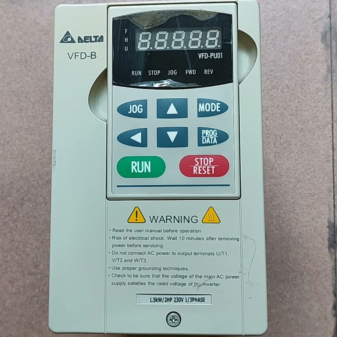 变频器VFD015B21A台达变频器 无修 实物图 功能