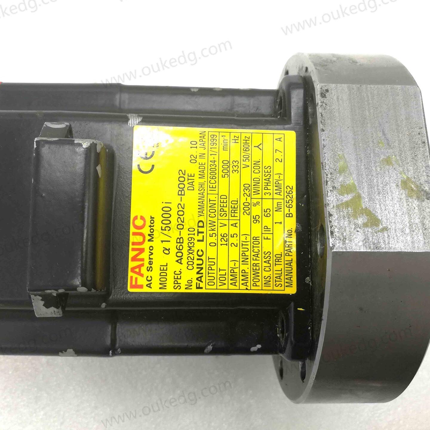Fanuc伺服电机A06B-0202-B002。