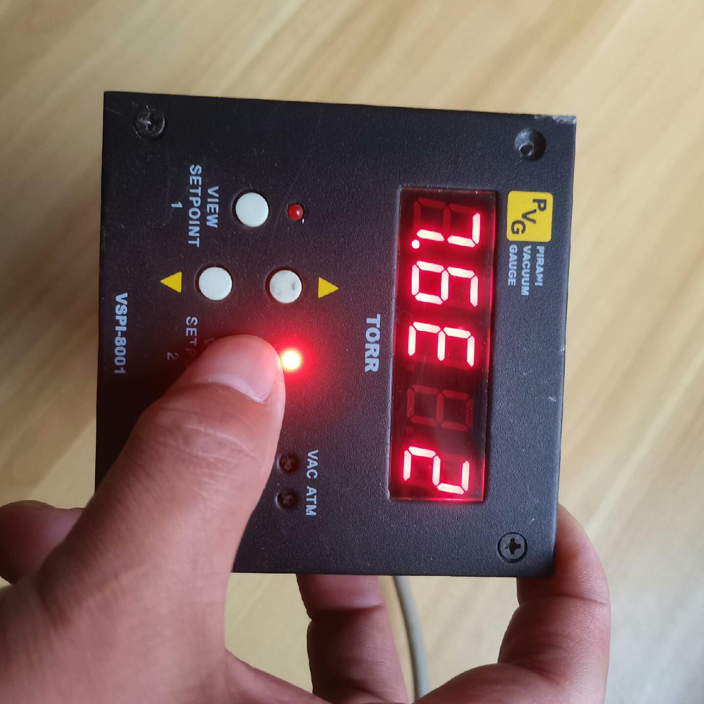 TORR  PVG表 实物图VSPI-8001