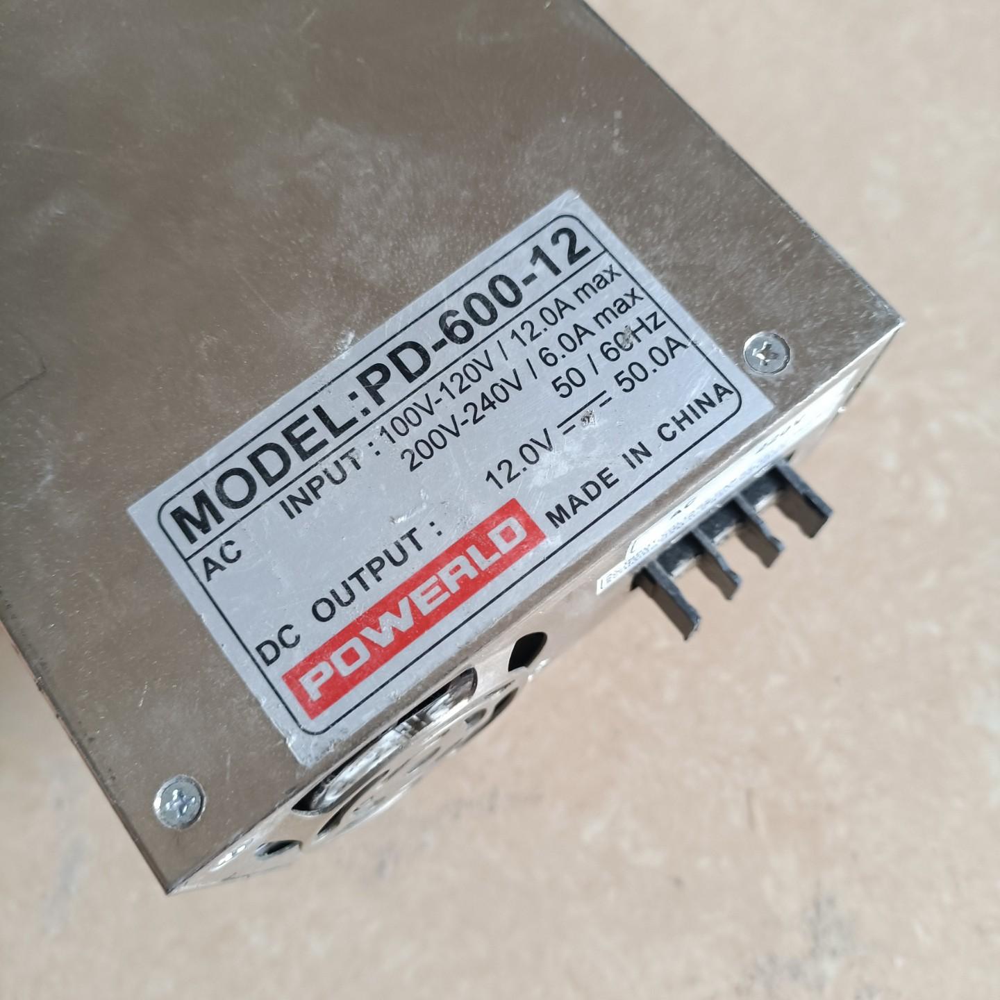 POWERLD开关电源 PD-600-12输出12V 50