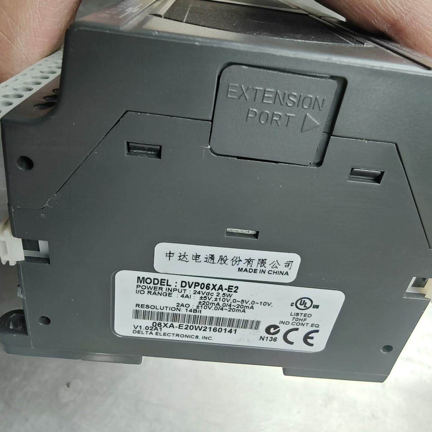 台达DVP40ES200T 20 扩展DVP06XA