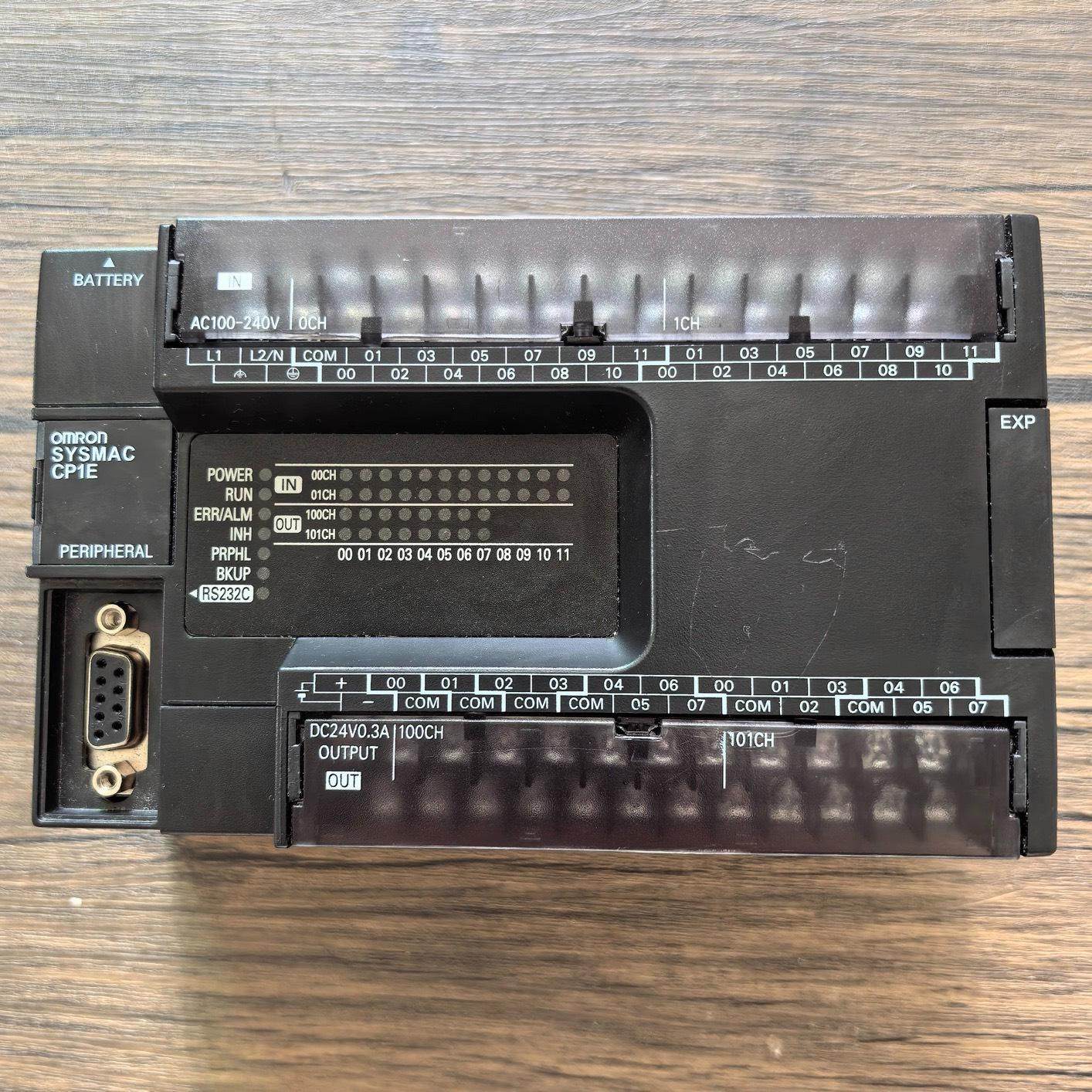 现货销售  CP1E-N40SDR-A 拆机 成色