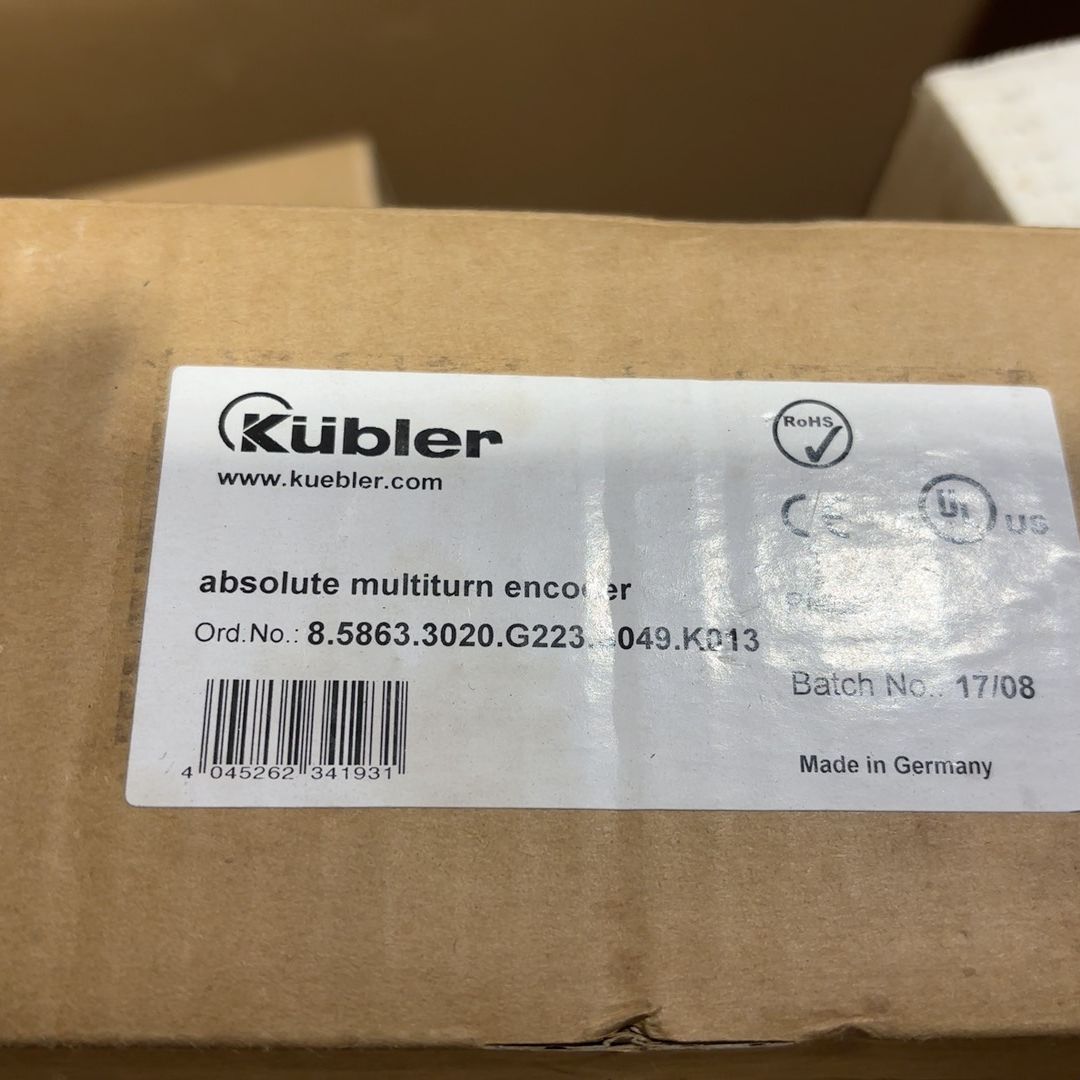 德国库伯勒Kubler绝对值编码器 型号8.5863.3