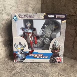 正版万代泰迦奥特曼超决战破灭奥加男孩玩具硅胶系列益智潮玩