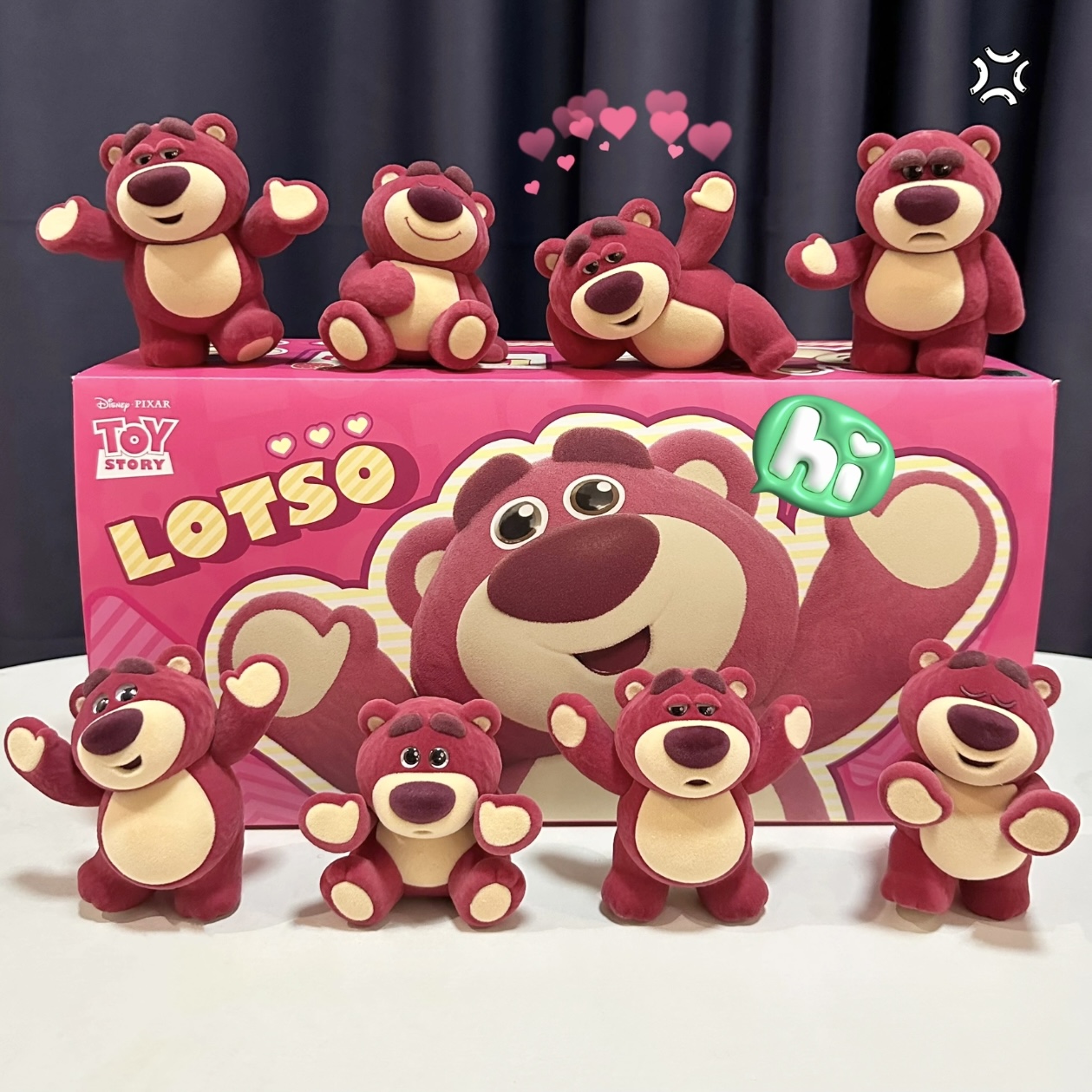 正版迪士尼玩具总动员52toys 草莓熊IT'S ME盲盒潮玩手办摆件礼物