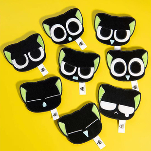 罗小黑战记2毛绒布片徽章盲盒玩偶吧唧官方周边胸针谷子GuGuGuGu