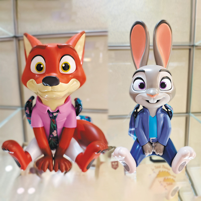 疯狂动物城2电影造型杯子玩偶