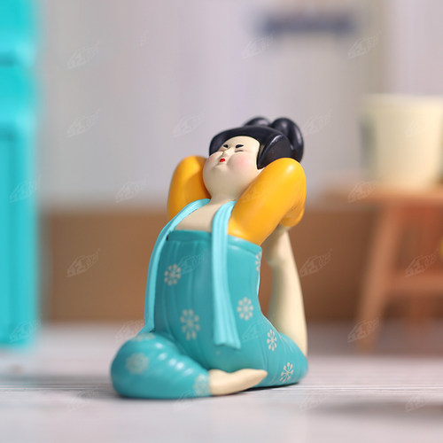 仕女瑜伽公仔玩偶摆件可爱礼物