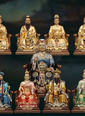 纯铜祝福家用四大家族神像