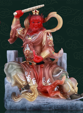 圣丰石材中式课堂王灵官神像