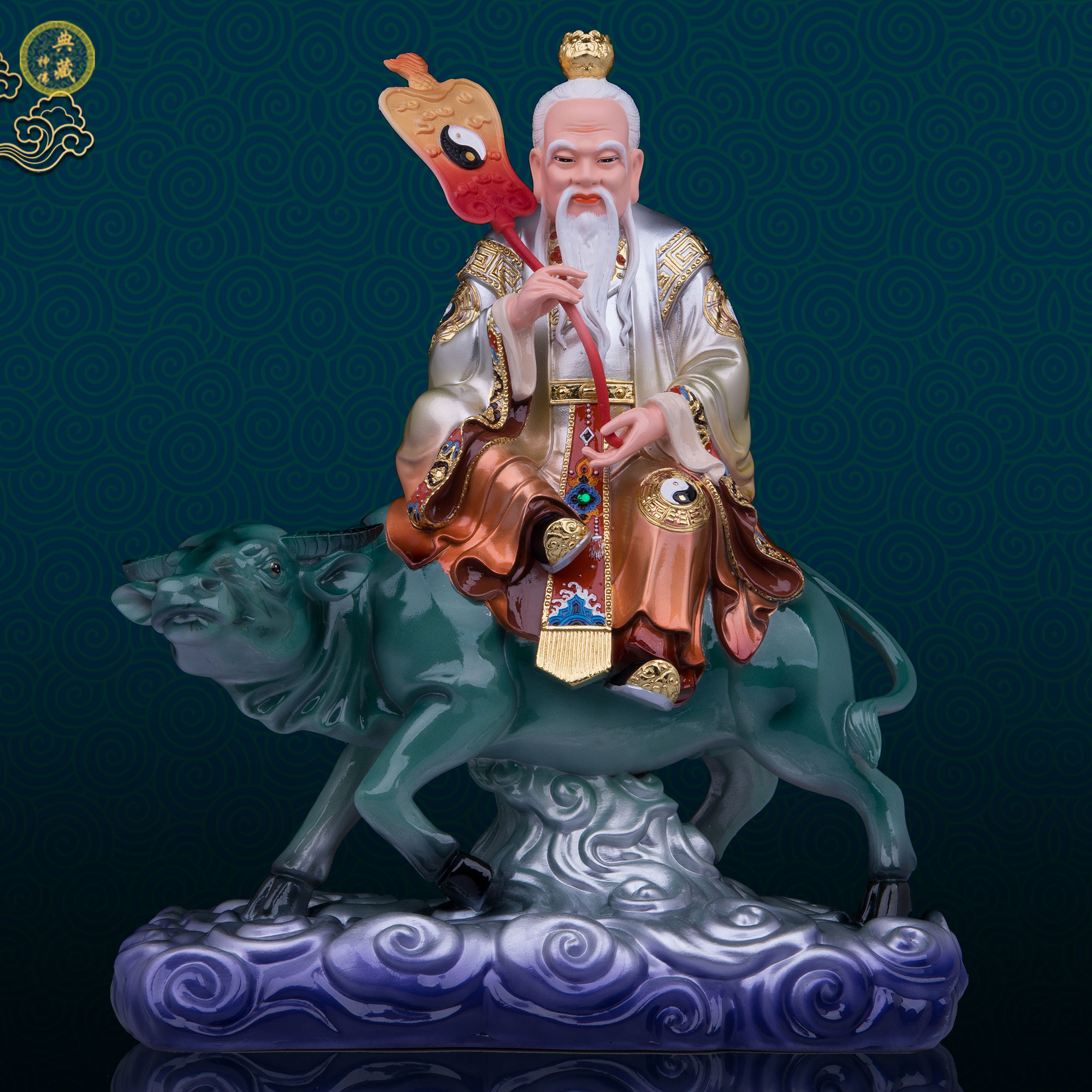 树脂客厅太上老君神像摆件