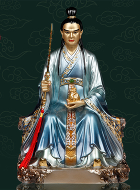 圣丰铜中式胡天刚神像