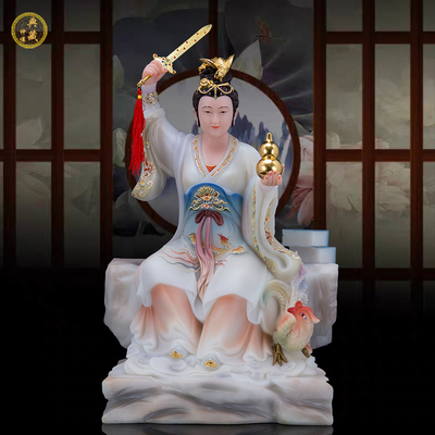 神像保平安佛堂中式风汉白玉