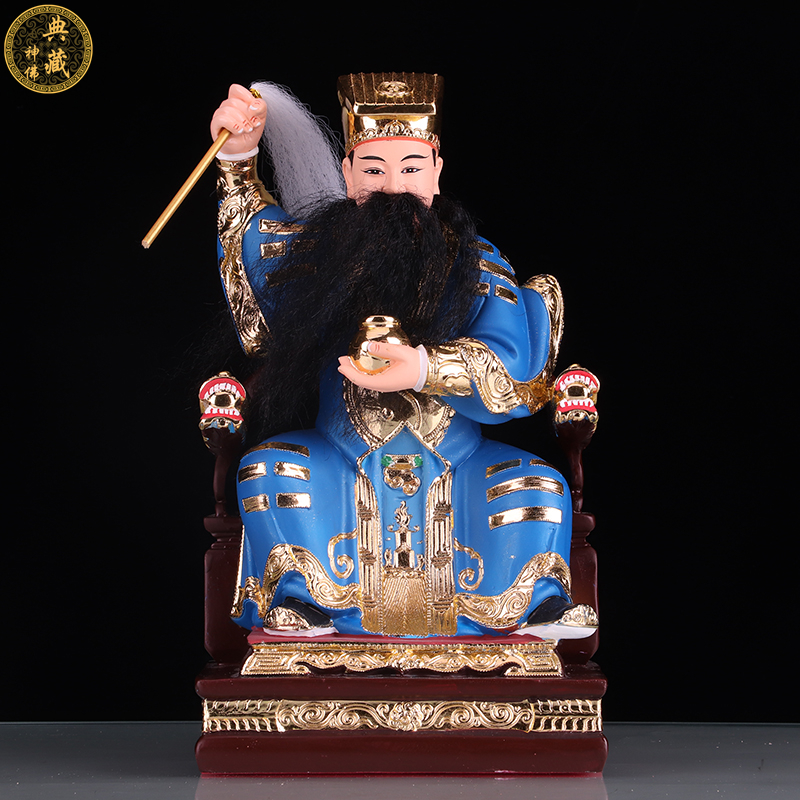 树脂彩绘祖师爷摆件道神像