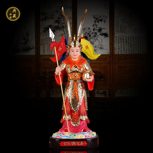 杨门女将 女将军神像19寸树脂佛像供奉摆件樊梨花花木兰 穆桂英