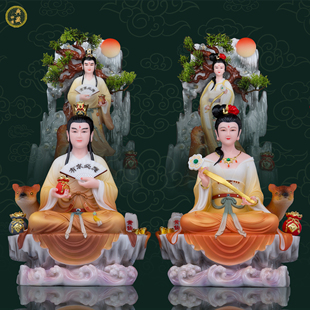 黄家仙拜月汉白玉黄天霸天刚天龙黄姑娘男女教主黄鼠狼真身神像