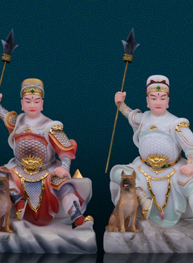 实心重体二郎神杨戬神像新品