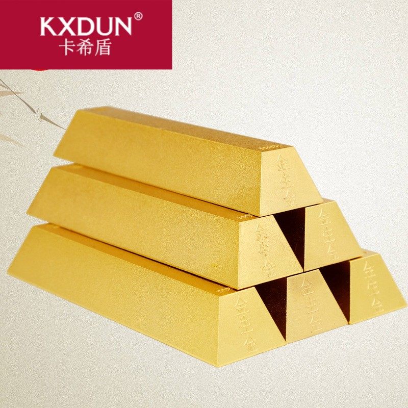 KXDUN/卡希盾开光吉祥物 八运金生金加旺金条搭配大财箱寓jy0315