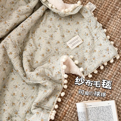 纱布沙发办公室汽车多功能盖毯