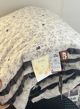 全棉花边ins风夏被春秋被冬被