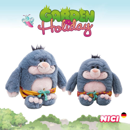 鼹鼠毛绒玩具公仔玩偶可爱卡通