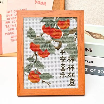没有烦恼十字绣2025新款儿童手工diy材料包初学者简单线绣小幅