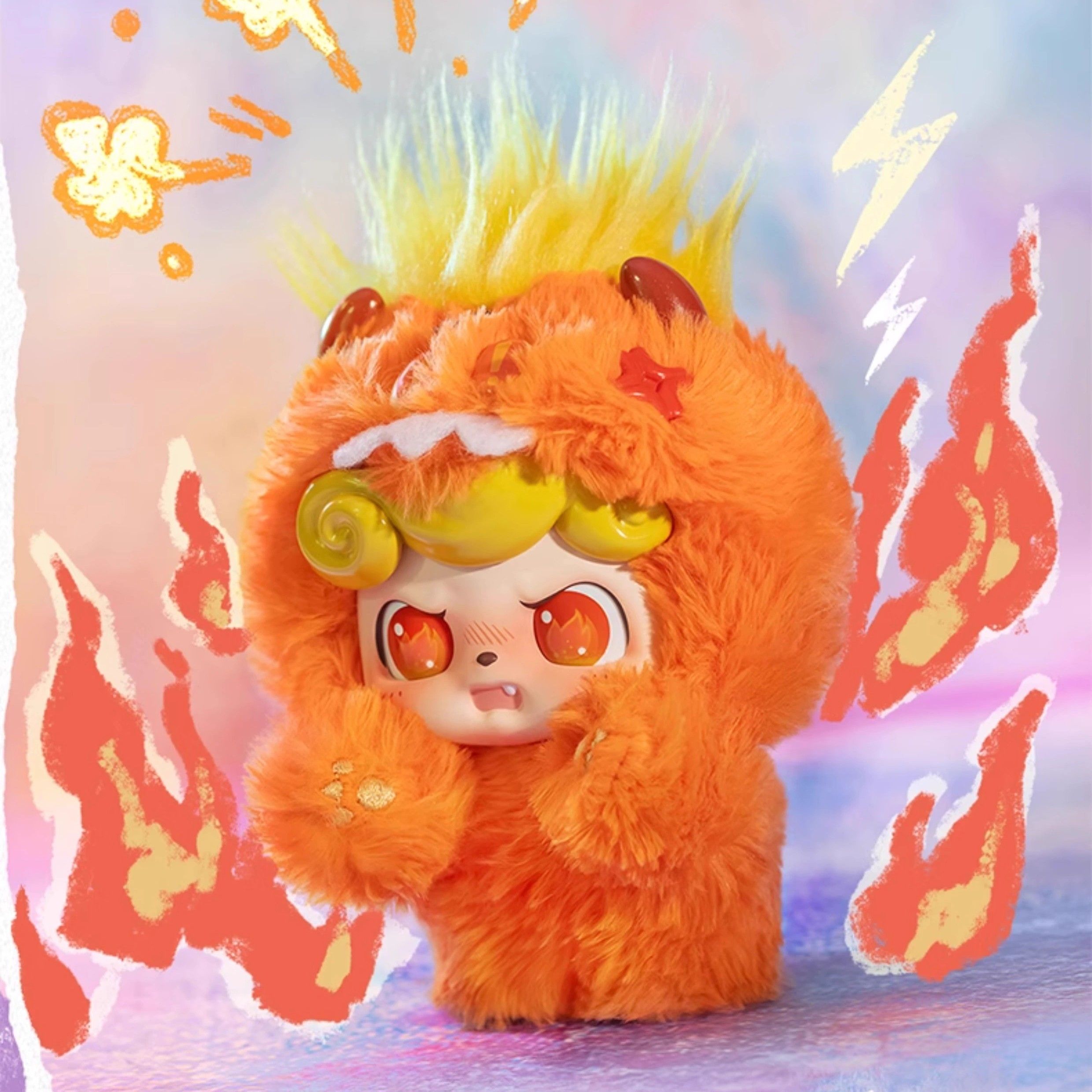 章昊同款奇偶潮乐Q宝情绪毛毛怪