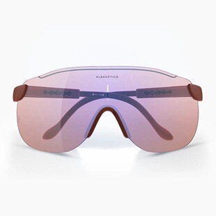 albaoptics Stratos新款铁锈红自行车骑行眼镜Alba抗紫外线太阳镜
