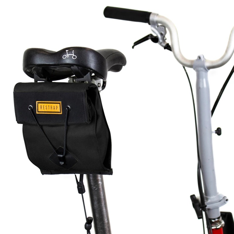 英国约克郡Restrap CITY SADDLE BAG小布折叠车坐垫包 鞍座包尾包